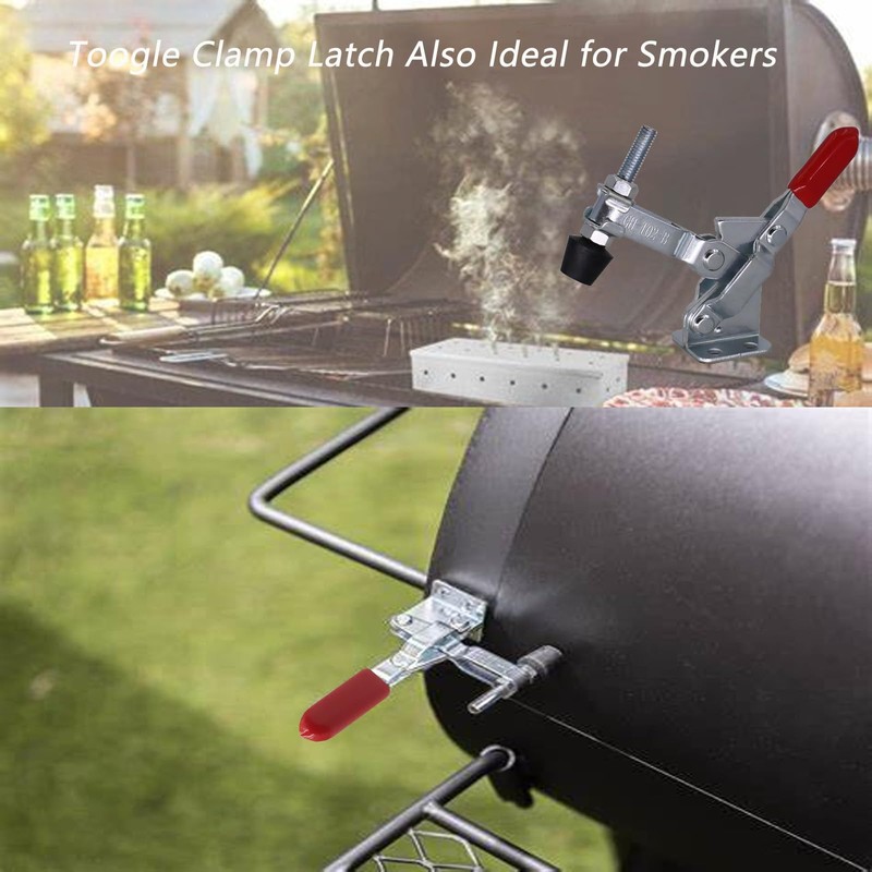 12 Pack Toggle Clamp, Adjustable Hold Down Clamps for Woodworking