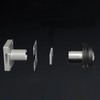 Combination Cam Lock Zinc Alloy Keyless Password Drawer Lock for