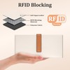 Mayski Slim RFID Blocking Clutch Wallet for Women Bifold Credit