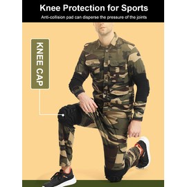 Volleyball Knee Pads for Women Men Wrestling Knee Pads Wrestling Gear, Soft EVA Crash Pad Collision Avoidance Knee Sleeve, Snowboarding Gear Knee Protector Soft Knee Pad for Work Football Dance Roller Skating (Large)