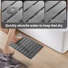 Volminex Stone Bath Mat, Foldable Diatomaceous Earth Non Slip Bath