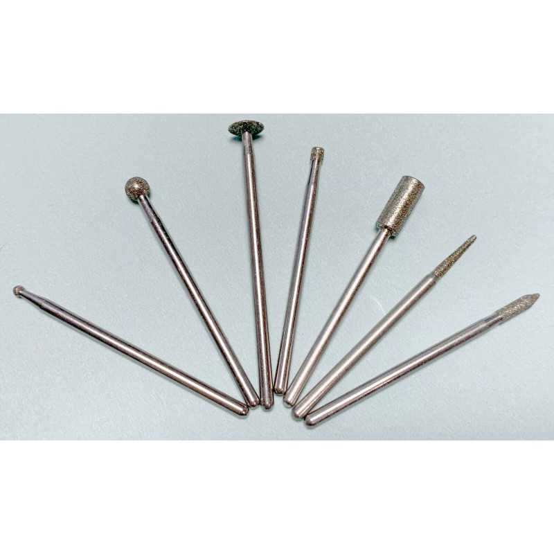 Dremel 7 PC SET DREMEL DIAMOND WHEEL POINTS (3/32") 7103