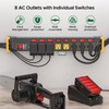 Green Box Innovations 8 Outlet Heavy Duty Long Power Receptacle