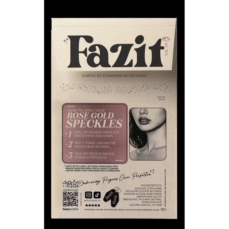 Fazit Decolletage Speckles Rose