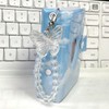 2 PCS Butterfly Photocard Holder - Clear Acrylic ID Badge
