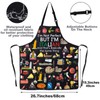 JNIAP Italian Kitchen Apron Italian Cooking Apron Italy Chef Gift
