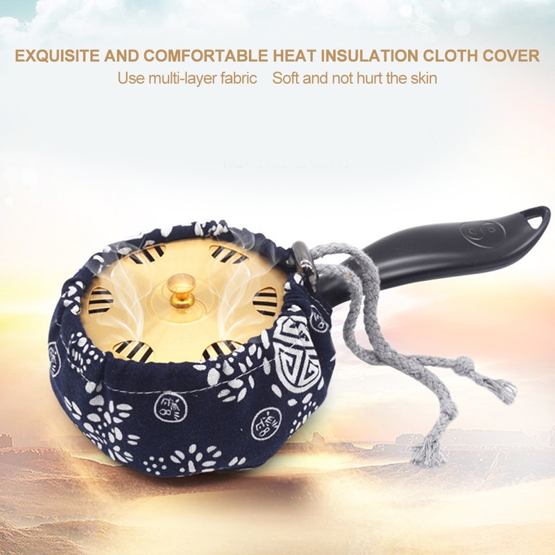 Handheld Adjustable Moxibustion Box Clearing Damp Copper Moxa Therapy Device