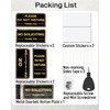 Metal No Soliciting Sign for Front Door - Fits Any