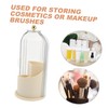 Healeved Makeup Organizer Rotating Design Multi-compartment Storage Holder for Brushes
