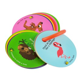 MOLLYBEE KIDS Toddler Action Cards Animal Moves and Sounds