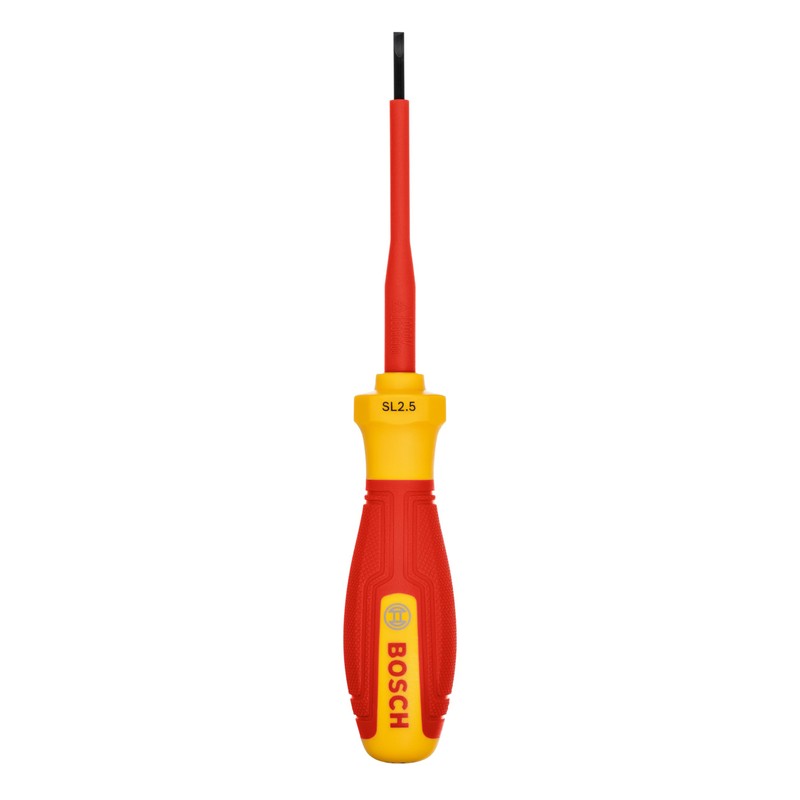 Bosch Professional VDE SL2.5x75 Screwdriver (Certified up to 1,000 V,