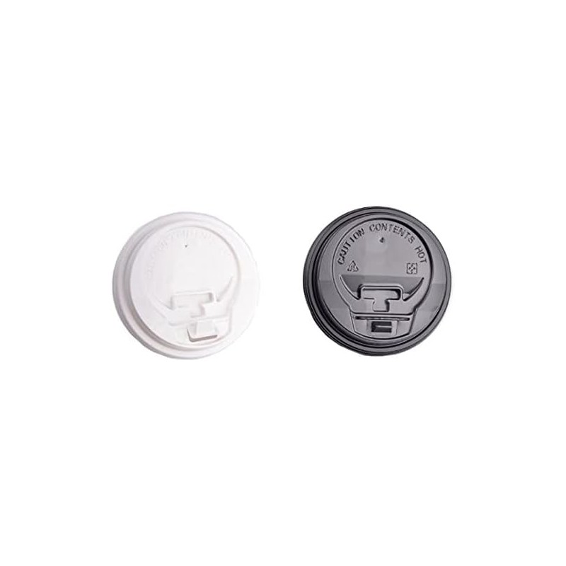 HOT BARGAINS 100 X 12oz /16oz Size Disposable Push Top