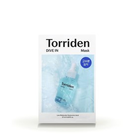 Torriden Dive in Mascarilla Facial con Ácido Hialurónico de Bajo Peso Molecular, 27 Ml