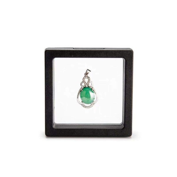 Wagoodter 3 Pieces 3D Floating Frame Display Holder Jewellery Storage