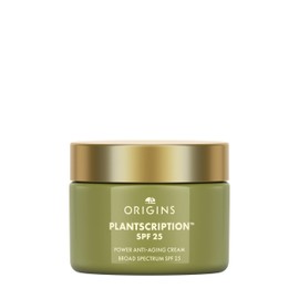 Origins Plantscription SPF 25 Power Anti-Aging Face Cream | Moisturizer with SPF to Visibly Reduce Fine Lines | With Peptides & Hyaluronic Acid, 1.7 Fl Oz
