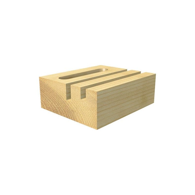 Trend Professional Clearance Ground Two Flute Router Cutter Bit, 1/2