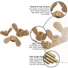 M6 Wing Nuts 5PCS Brass Wing Nut Heavy Duty Butterfly