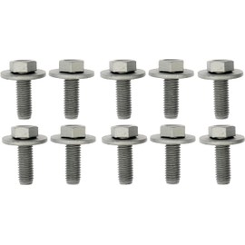 Dorman 700-089 Splash Shield Screw Bolt with Captive Washer - M10-1.5 X 26.5MM, 10 Pack