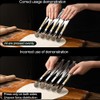 MTOMDY 5-Wheel Pastry Knife, Spaghetti And Noodle Slicer, Stainless Steel