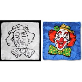 Happy/Sad Clown Silk Set (18 inch)- Trick