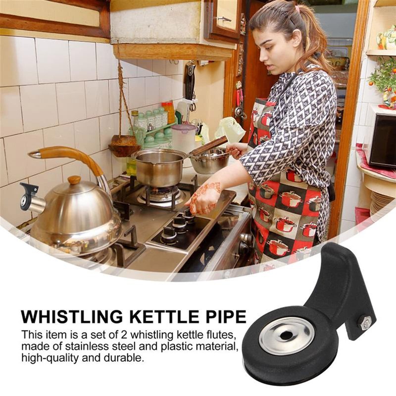 KANGQL Tea Kettle Whistle, Kettle Spout Whistle Nozzle Stainless Steel