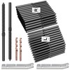 BLIKA 120 Pack T316 Stainless Steel Black Right&Left Handed Thread