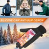 CRAZY SHARK Winter Warm Gloves, Windproof Water-Resistant Thermal Gloves Anti-slip