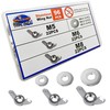 Wellzenith Wing Nut, Stainless Steel Wing Nuts Kit with Storage