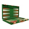 Deluxe Backgammon Set - Green - 15x10