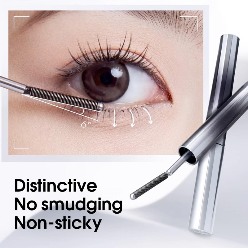 Leogony 2PCS Doll Mascara, 3D Waterproof & Long Lasting Doll