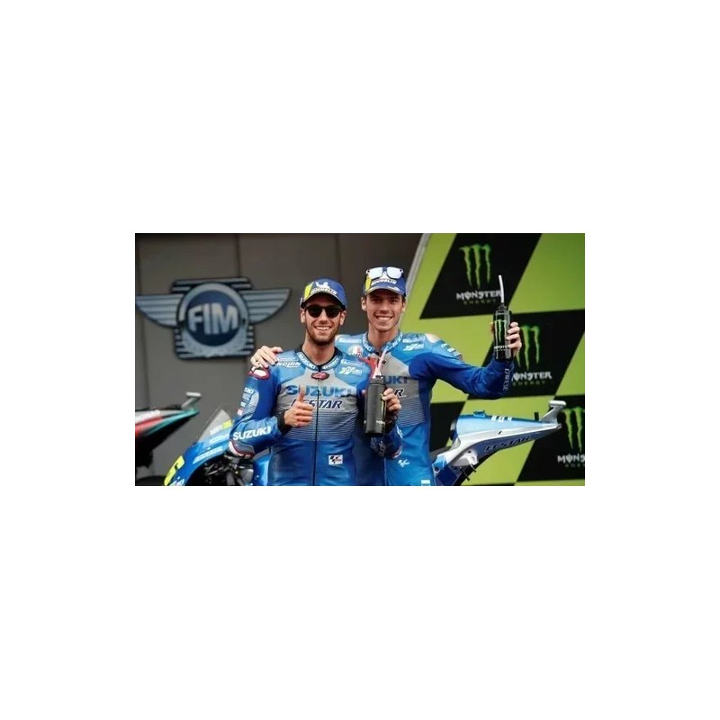 Repli K Suzuk Gorra + Moto Suzuki Motogp Para Fans