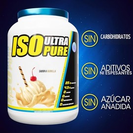 BHP Nutrition Protena ISO Ultra Pure 2lbs  Whey Isolate  Hidrolizada  Aislado de Suero de Leche  Sin Carbohidratos  Sin Lactosa  Sin Azcar  Keto...   