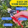 Haus & Garten PrecisionPRO 8" Titanium Pruning Shears - Heavy