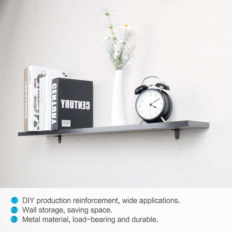 24Pcs L Brackets Corner Bracket Sets, 90 Degree Right Angle
