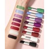 Matte Velvet Lipstick,Green Creamy Lipgloss Stick Women Halloween Makeup