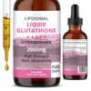 Liposomal Glutathione 2000 mg with Vitamin C, Oral Glutathione Liquid,