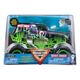 Monster Truck Monster Jam Grave Digger 1:24 Fundido A Presió