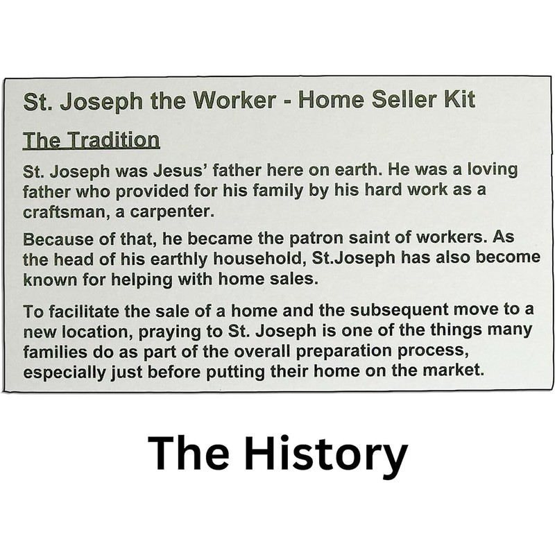 St. Joseph Statue for Selling House Saint Joseph Home Selling
