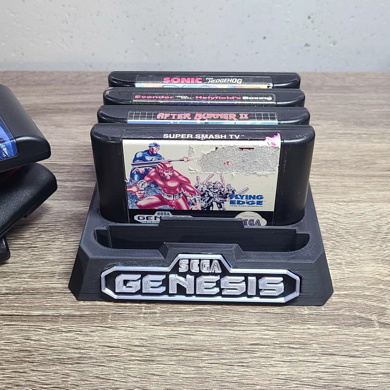 SEGA Genesis Five Game Caddy - Dock that fits your
