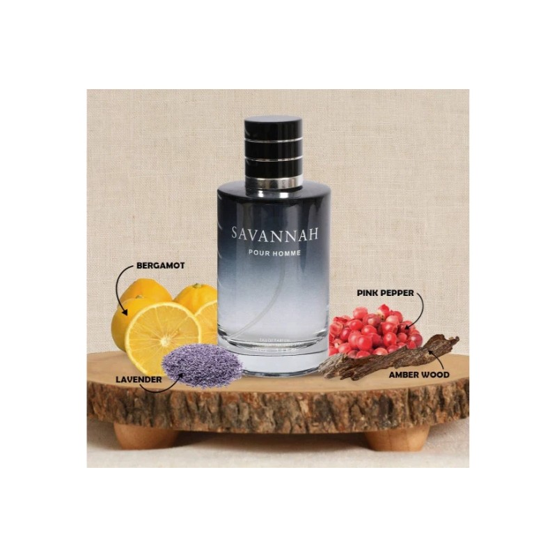 SAVANNAH POUR HOMME By Secret Plus Eau de Parfum Spray