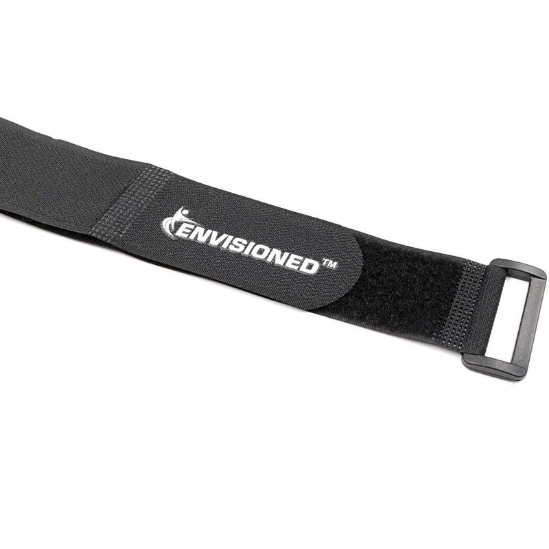 ENVISIONED Reusable Cinch Straps 3" x 60" - 4 Pack,