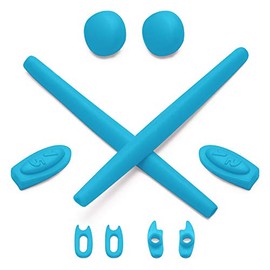 Mryok Juego de almohadillas de repuesto para gafas de sol Oakley Romeo 1 - Opciones, Azul (Sky Blue), Talla unica
