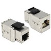 DeLOCK Keystone RJ45 female > female Cat. 6 A