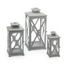 Exclusive Large Heavy Duty Metal Candle Lanterns with a Powder