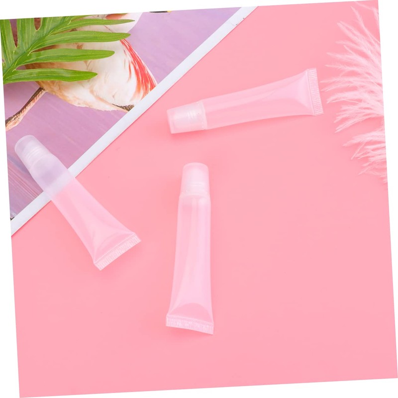Minkissy 22pcs Refillable Lip Gloss Tubes Lip Balm Hoses for