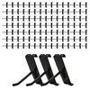 NEESEEYEE Gridwall Hooks 2 Inch, 100PC Heavy Duty Black Display