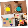 CAXUSD 20-Pack Sticker Sheets DIY Dot Labels for Garage School
