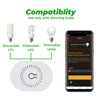 Mini Dimmer Switch Intelligent Stepless Dimming Shareable Three Wiring Methods