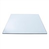 Spancraft 36" Square Glass Table Top 1/2" Thick 1" Beveled