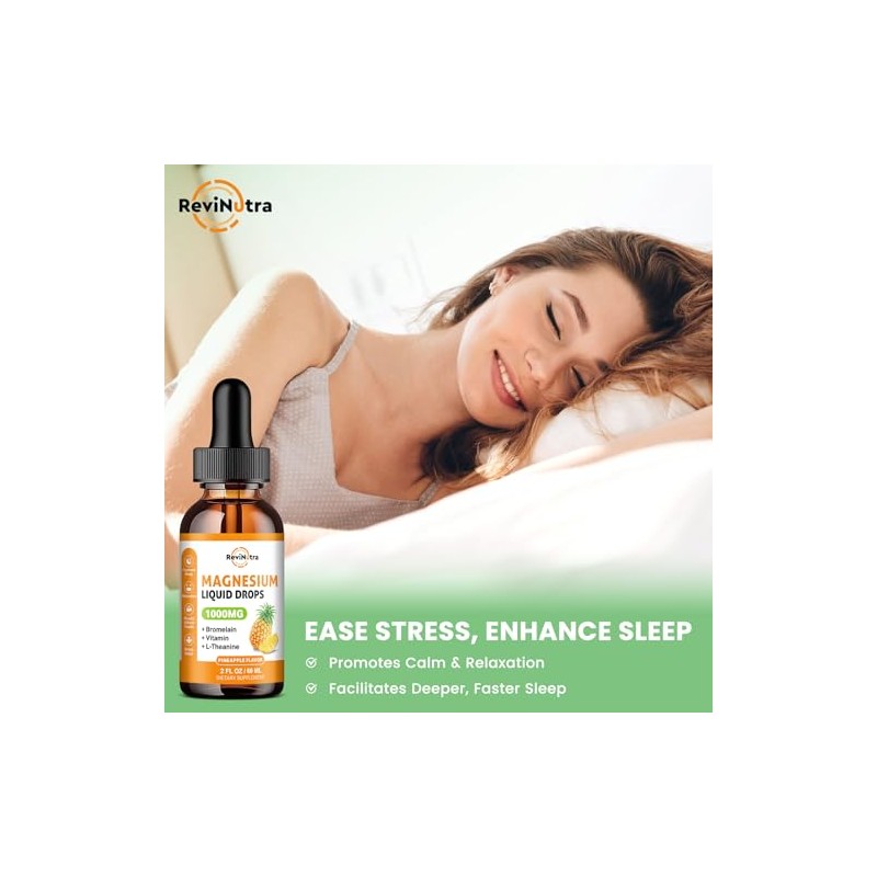 Magnesium Glycinate Supplements - Magnesium Gummies & Liquid Drops for